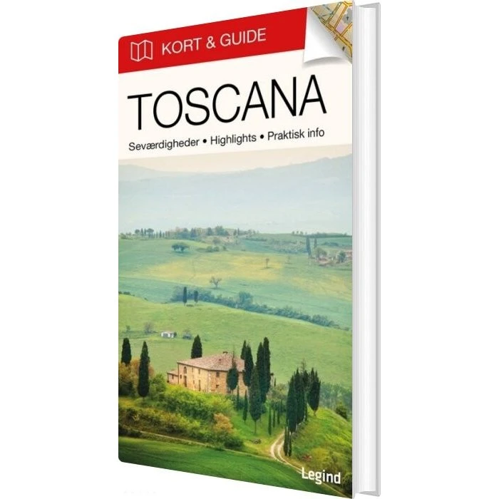 Leginds Rejseguide: Toscana – Eva Tangø-Brandt (hardcover)