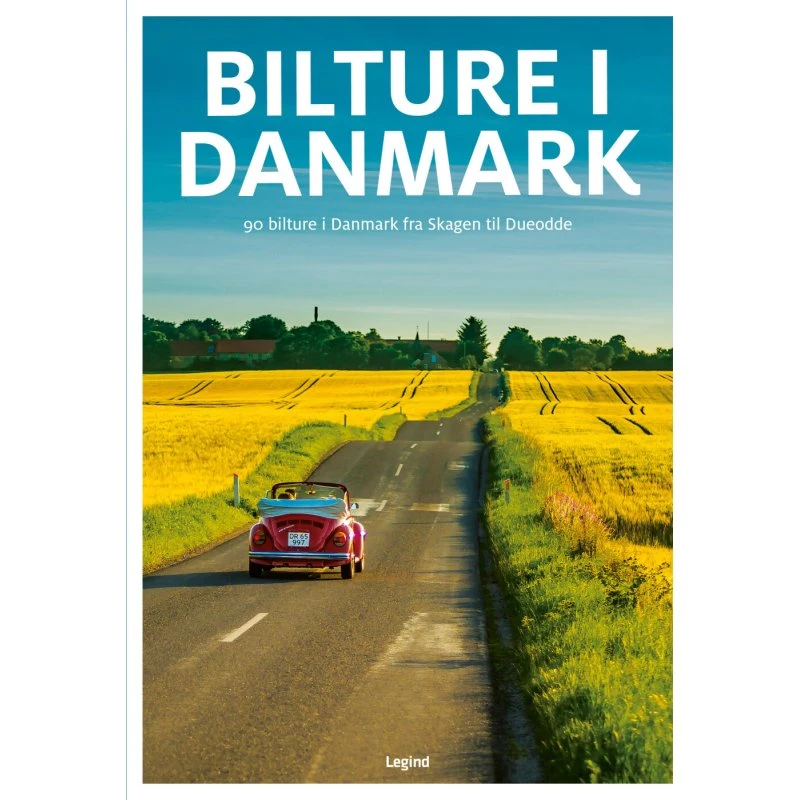 Bilture i Danmark – Rejsebog (hardcover)