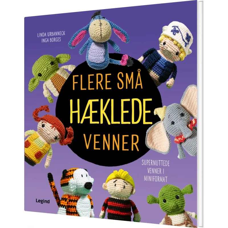 Flere små hæklede venner – 24 mini-opskrifter