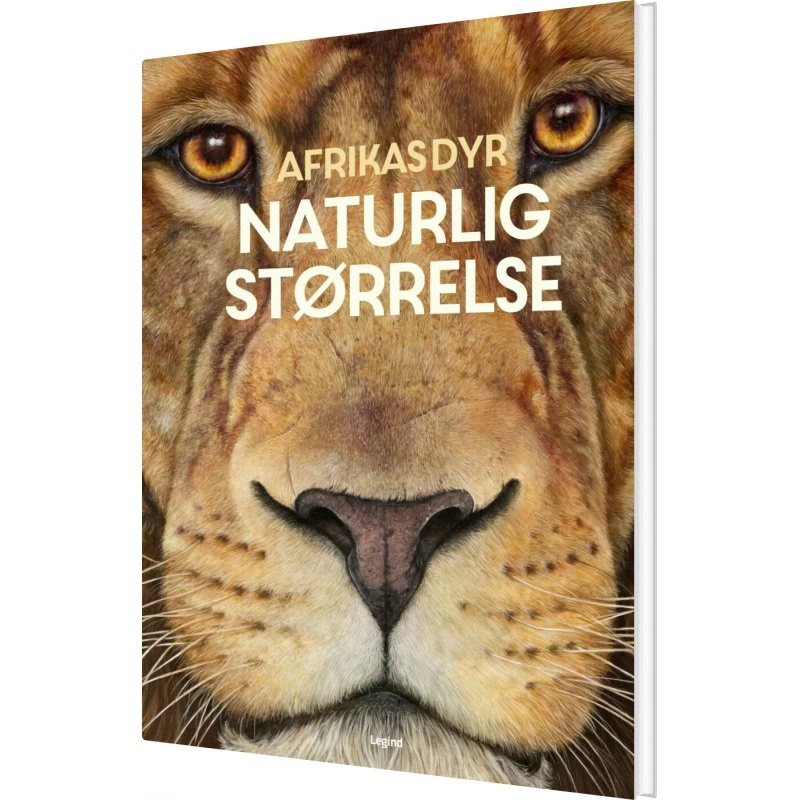 Afrikas dyr - i naturlig størrelse (hardcover)