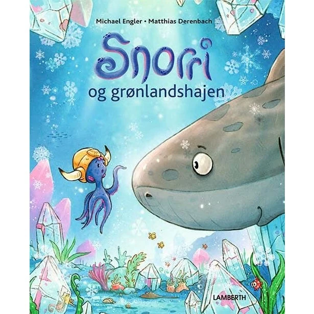 Snorri og grønlandshajen – børnebog (hardcover)