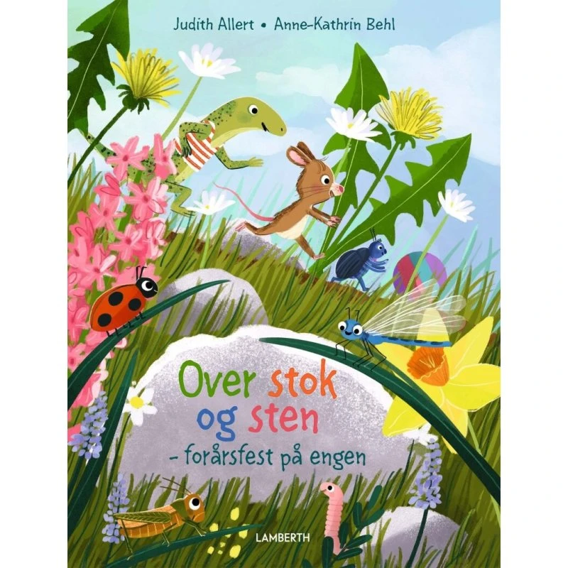 Over stok og sten – Forårsfest på engen (børnebog)