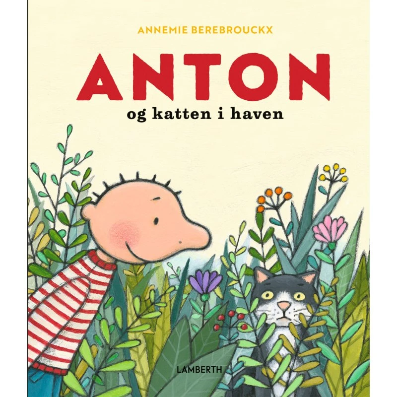 Anton og katten i haven – Børnebog (Hardcover)