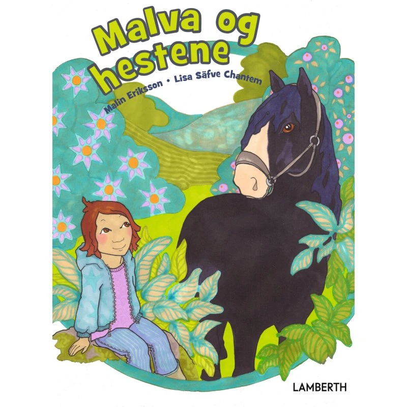Malva og hestene – børnebog (hardcover)