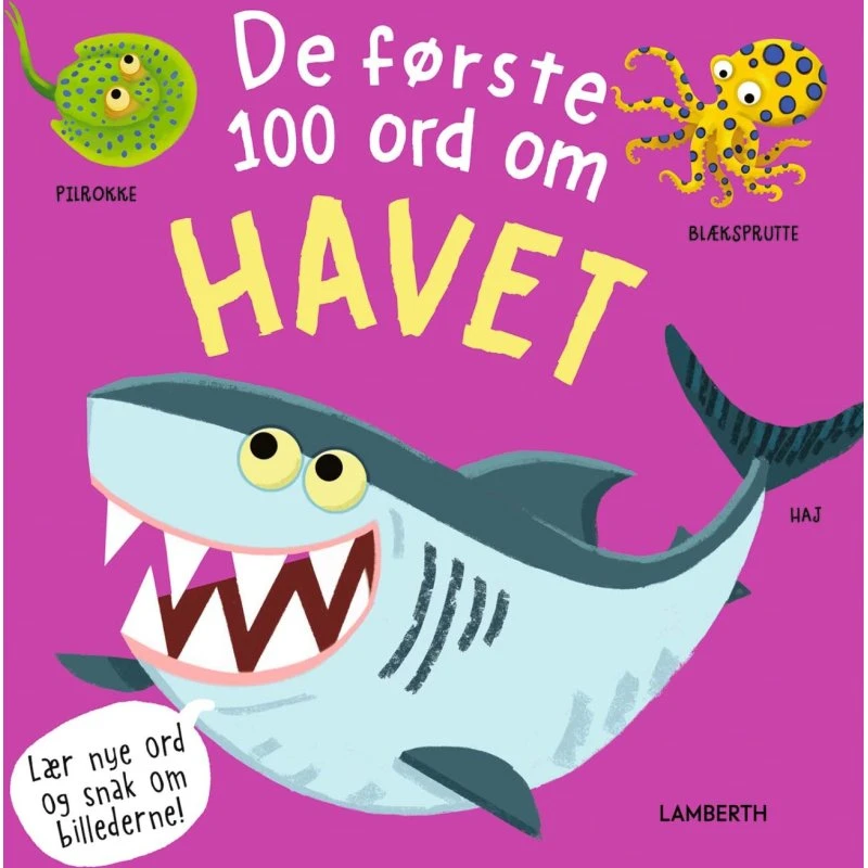 De første 100 ord om havet – Fran Bromage (Hardcover)
