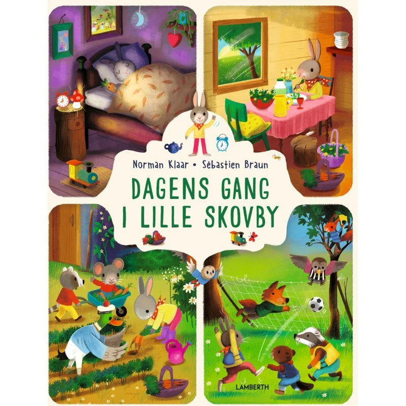 Dagens gang i Lille Skovby – Papbog