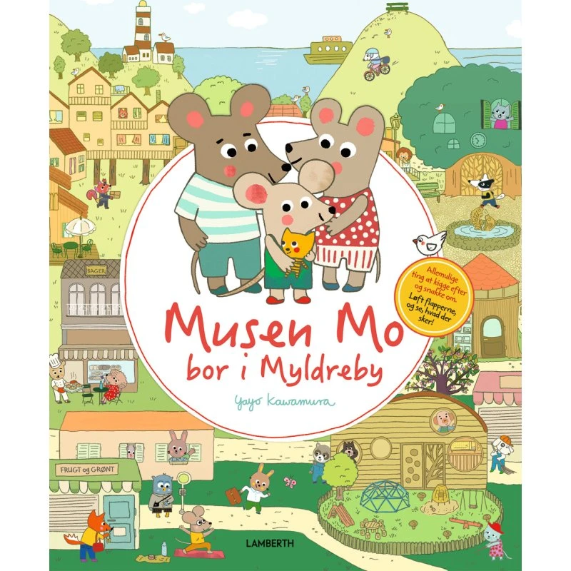 Musen Mo bor i Myldreby – papbog til små børn