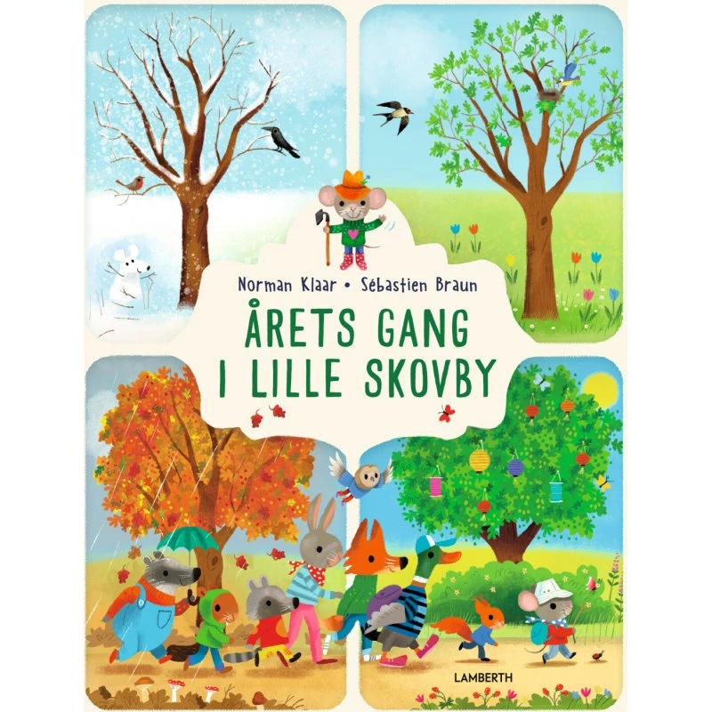 Årets gang i Lille Skovby – Norman Klaar (papbog)