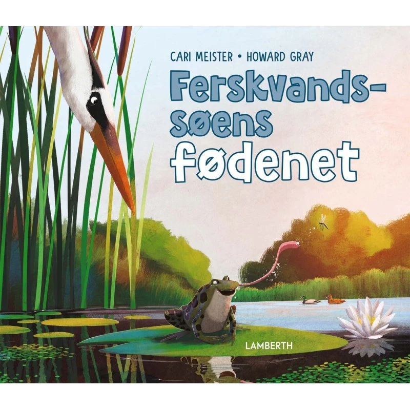 Ferskvandssøens fødenet – Børnebog (Hardcover)