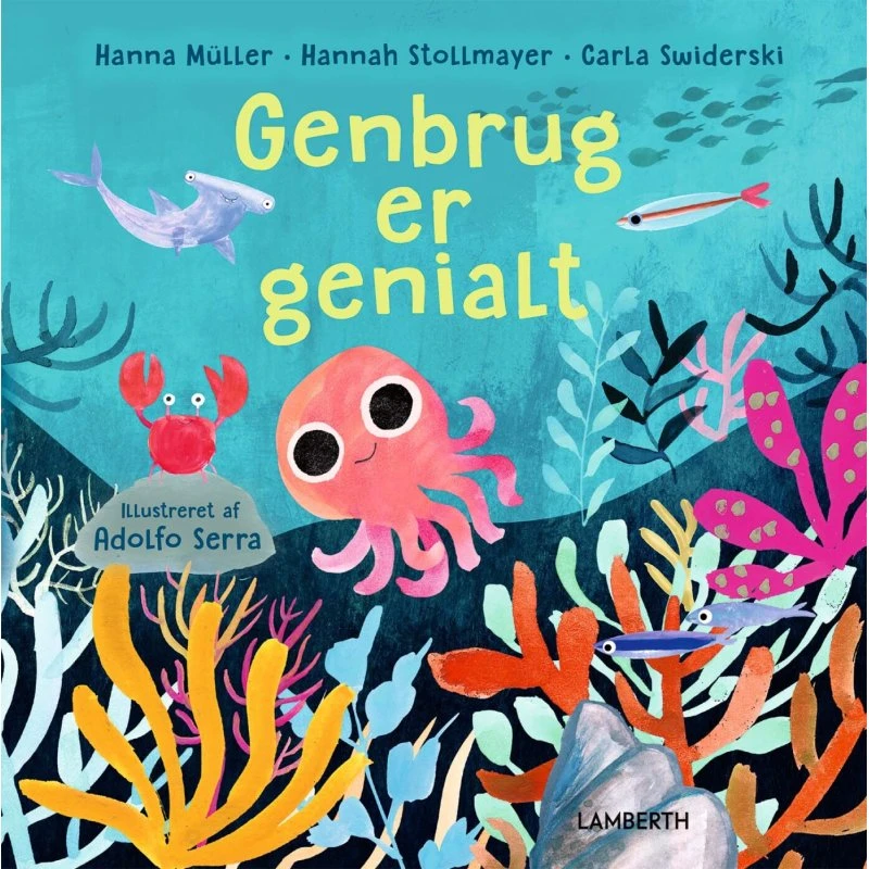 Genbrug er genialt – børnebog (hardcover)
