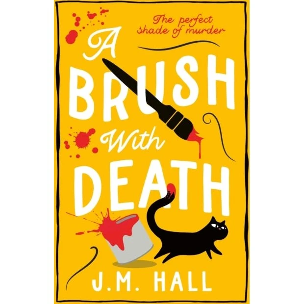 A Brush With Death - J.M. Hall (Bog)