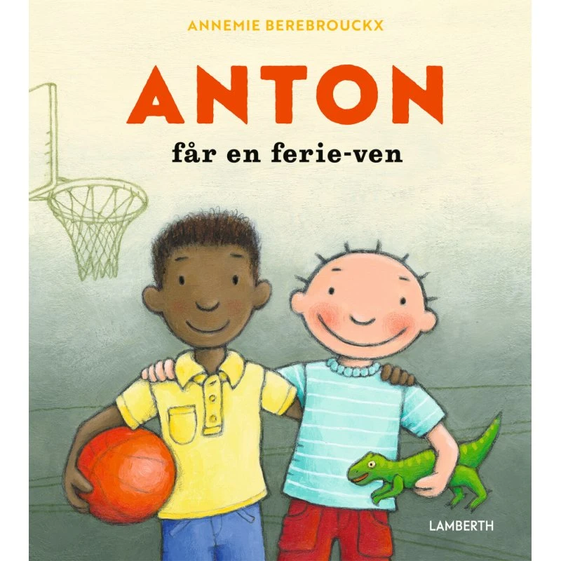 Anton får en ferie-ven – børnebog (hardcover)