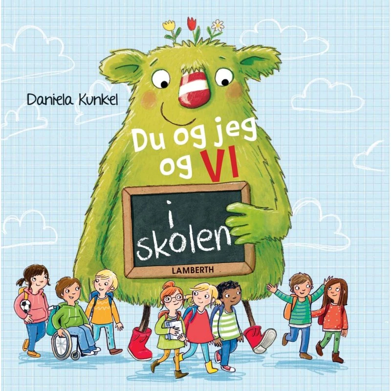 Du og jeg og vi i skolen – børnebog (hardcover)