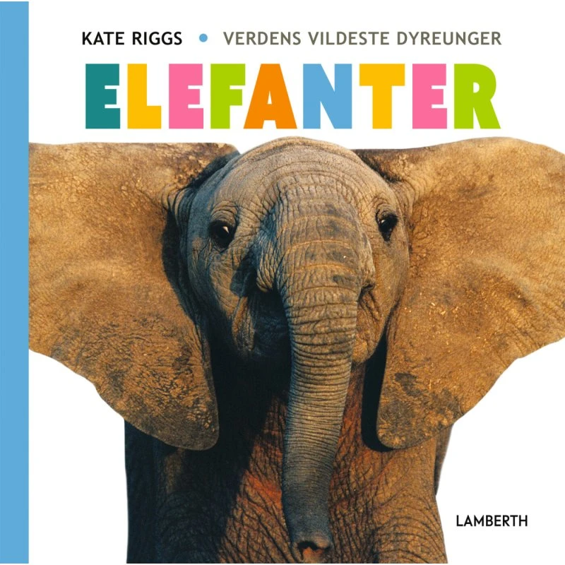 Elefanter – fotoillustreret børnebog (hardcover)