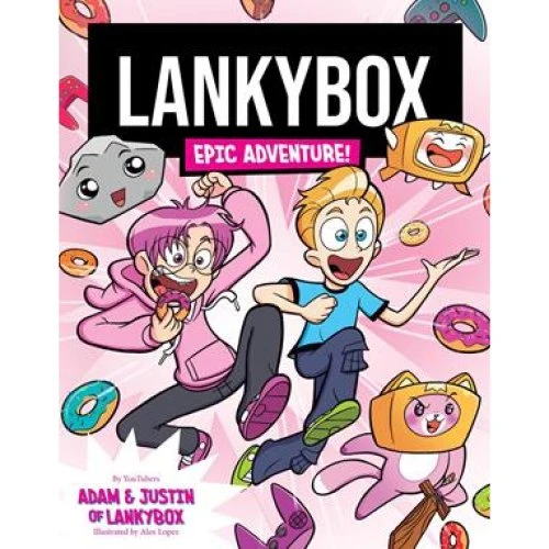 LankyBox Epic Adventure - Graphic Novel af Álex Lópe og LankyBox