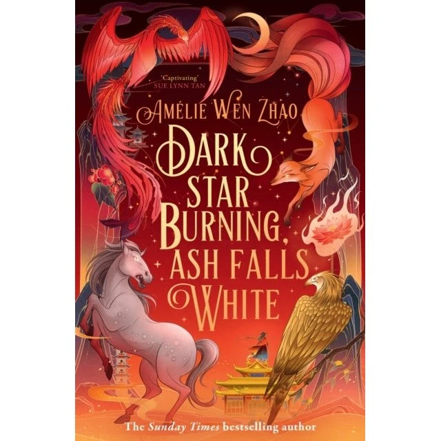 Dark Star Burning, Ash Falls White - YA Fantasy roman
