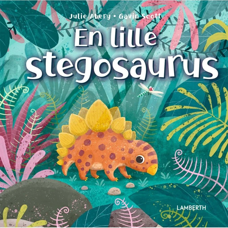 En lille stegosaurus – børnebog (hardcover)
