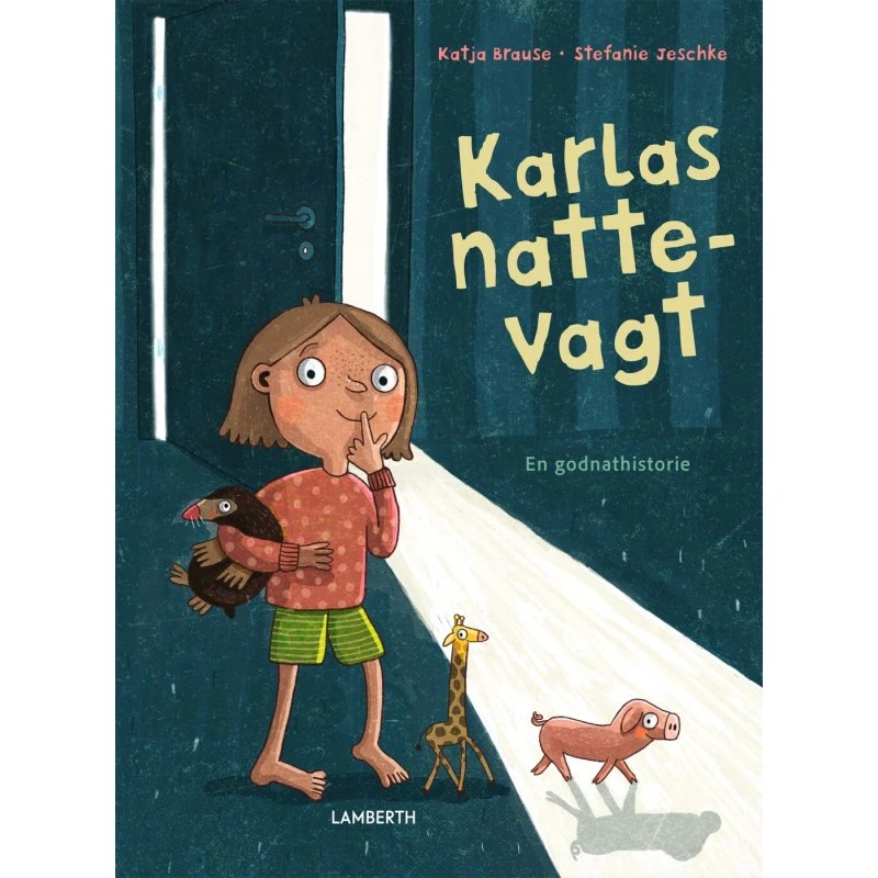 Karlas nattevagt – børnebog (hardcover)