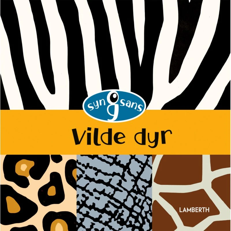 Vilde dyr – papbog for babyer (Lena Lamberth)