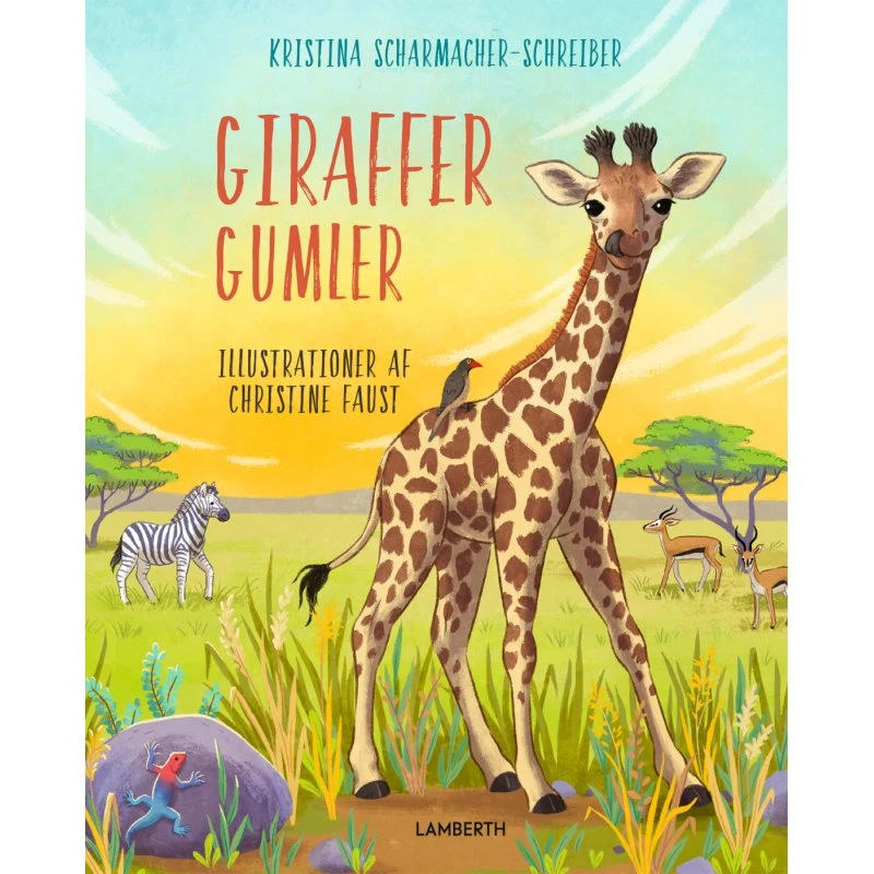 Giraffer Gumler - Børnebog (hardcover)