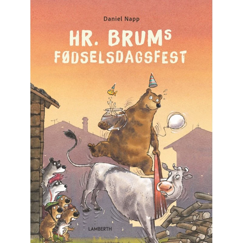 Hr. Brums Fødselsdagsfest – Børnebog (hardcover)