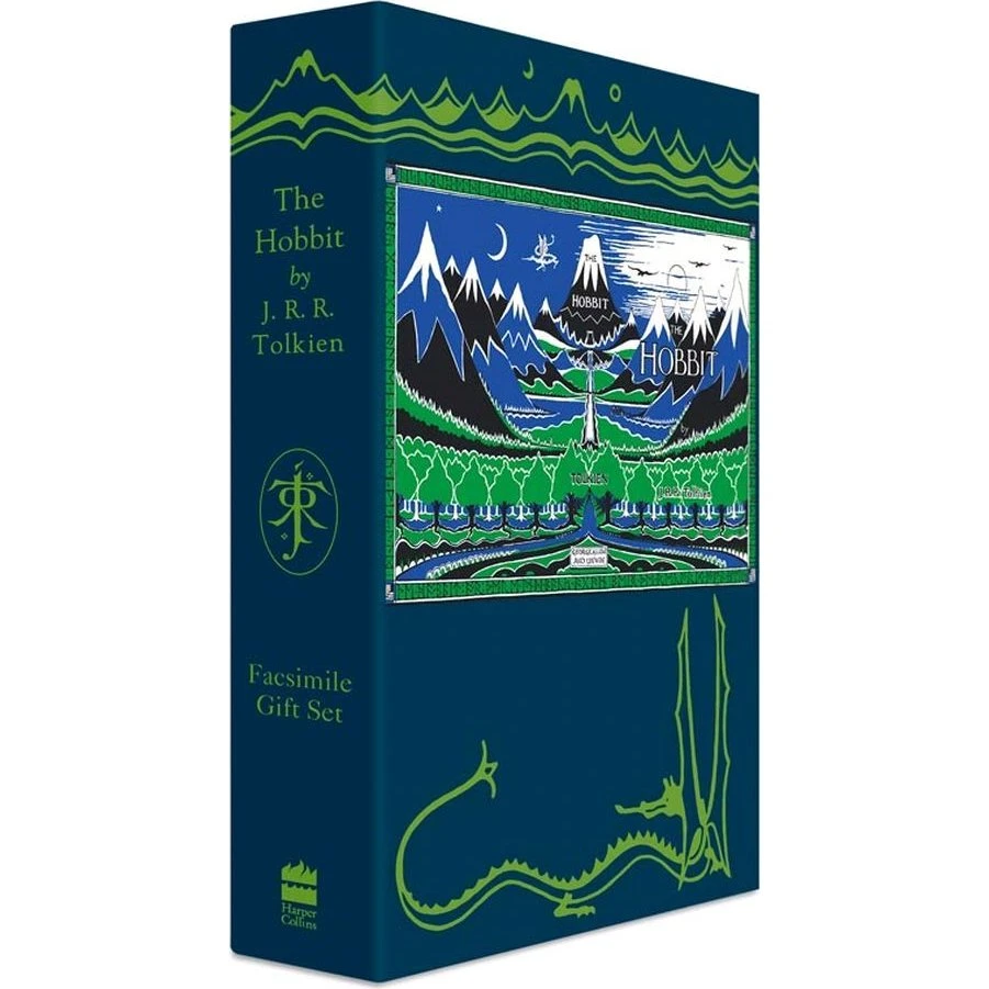 J.R.R. Tolkien: The Hobbit Facsimile Gift Edition med lentikulært omslag