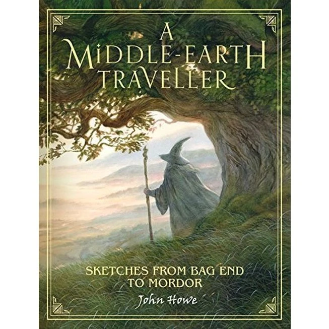 John Howe: A Middle-earth Traveller - Bog