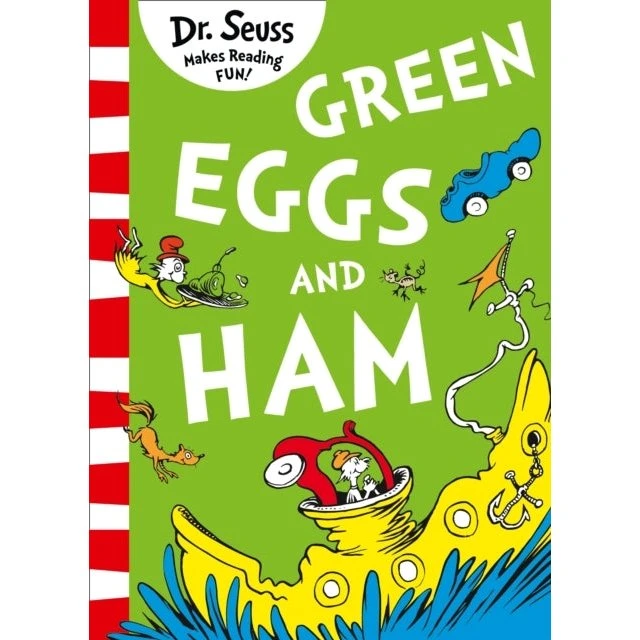 Dr. Seuss: Green Eggs and Ham - Billedbog