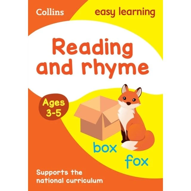 Collins Reading and Rhyme Ages 3-5 Aktivitetsbog