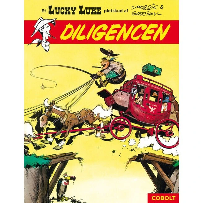 Lucky Luke: Diligencen – René Goscinny (Hardcover)