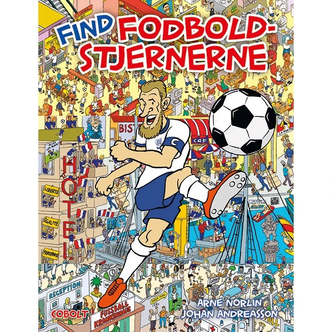 Find fodboldstjernerne – Børnebog (Hardcover)