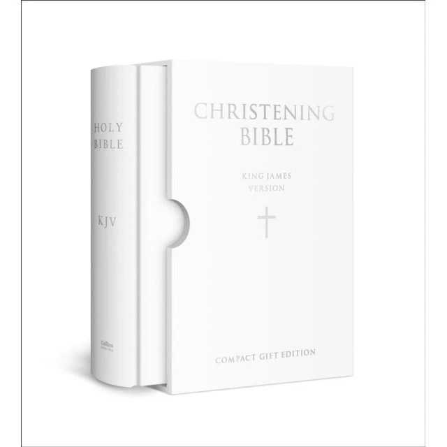 King James Version Holy Bible - Hvid Compact Edition