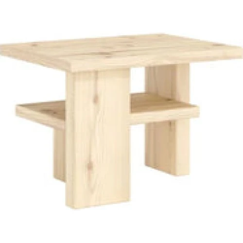 Karup Japan Sidebord i massivt fyrretræ - Gul