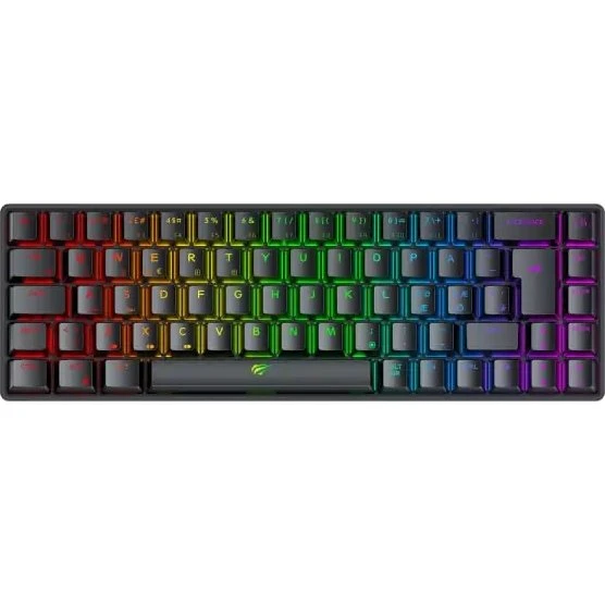 Havit KB860L Ultra Compact Trådløst Mekanisk Gaming Tastatur - Sort