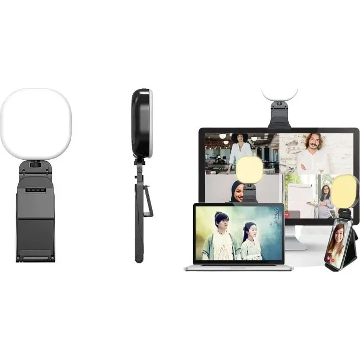 F-610 Multifunktionel LED videobelysning med Havit Tripod
