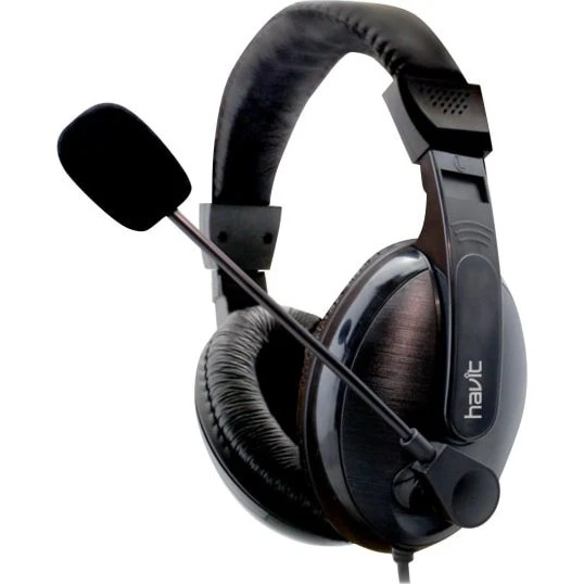 Havit Basicline HV-H139D Headset med mikrofon, sort