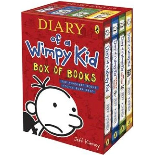 Jeff Kinney: Diary of a Wimpy Kid Box of Books
