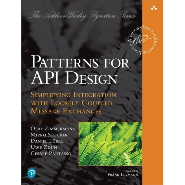 Patterns for API Design - Cesare Pautasso m.fl.