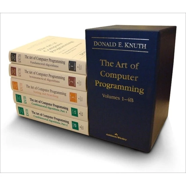 Donald Knuth: The Art of Computer Programming, Vol. 1-4B, Boxed Set