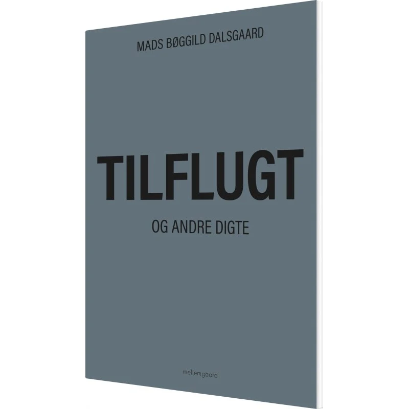 Tilflugt – Digte af Mads Bøggild Dalsgaard