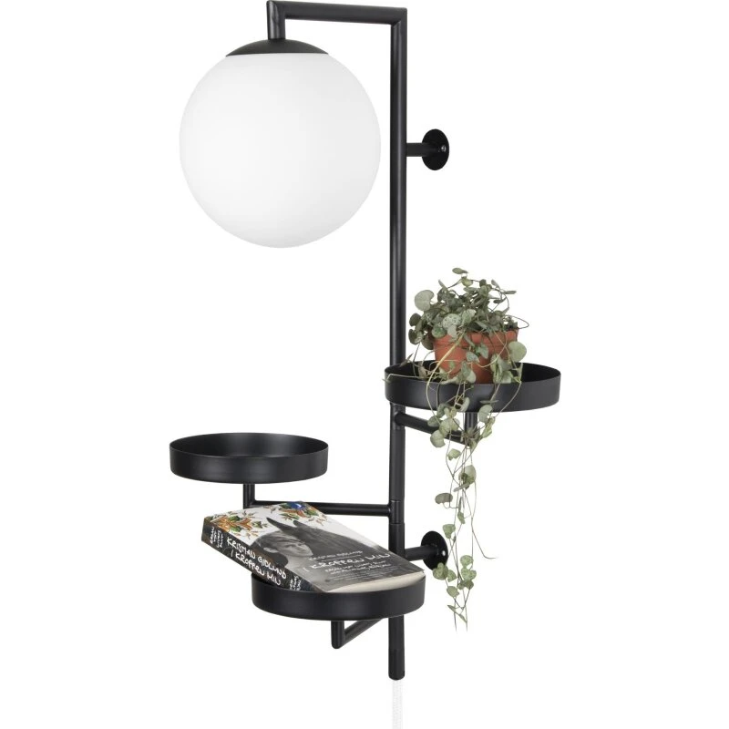 Globen Lighting Astoria Væglampe Sort