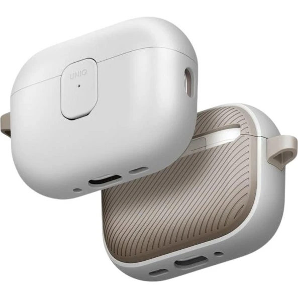UNIQ Clyde Case til AirPods Pro 3. gen - Gray-Beige