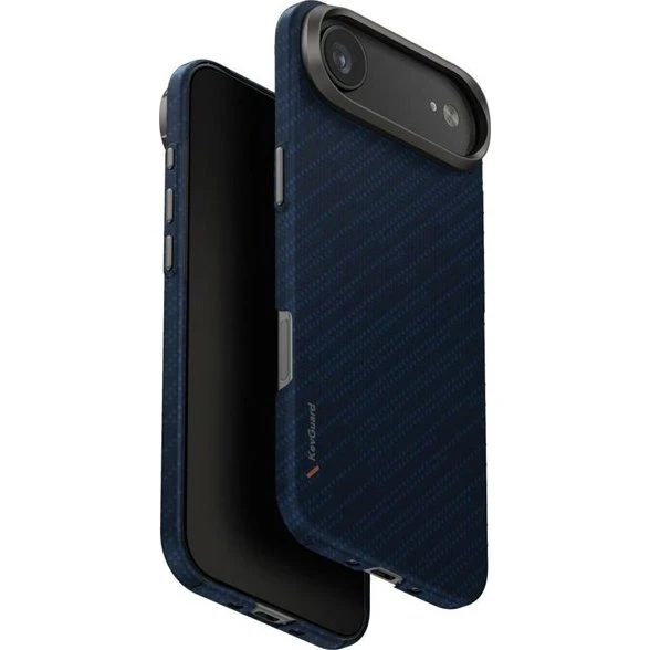 UNIQ Keva EDGE Magclick Case til iPhone Air - Blå