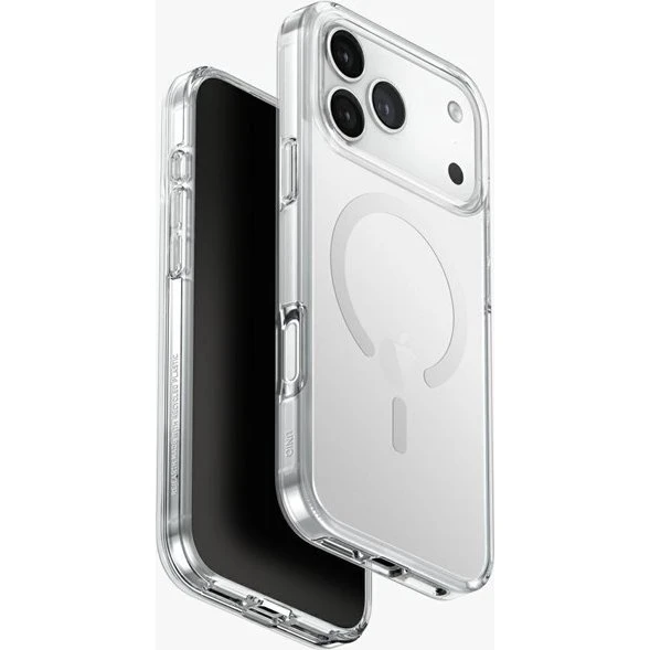 UNIQ Clario Magclick Charging Case til iPhone 17 Pro Max - Transparent