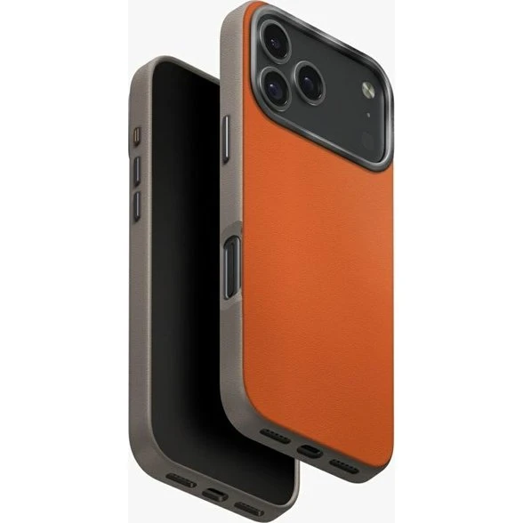 UNIQ Lyden DS Case til iPhone 17 Pro - Orange/Grå