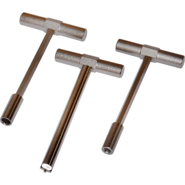 Sæt med 3 egernøgler (4,8 mm, 3,2 mm og delt med pin)