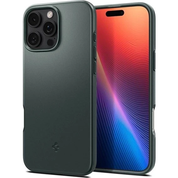 Spigen iPhone 16 Pro Max Thin Fit MagSafe Case - Grøn