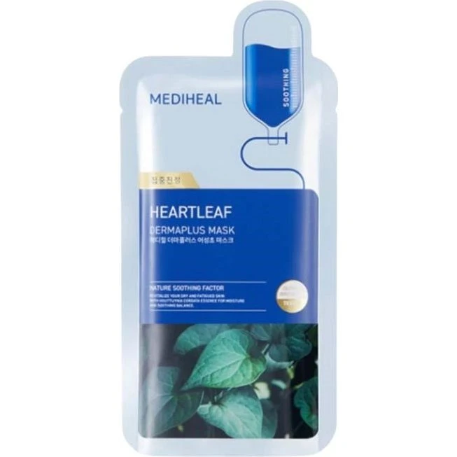 Mediheal Dermaplus Heartleaf Mask - 1 stk.