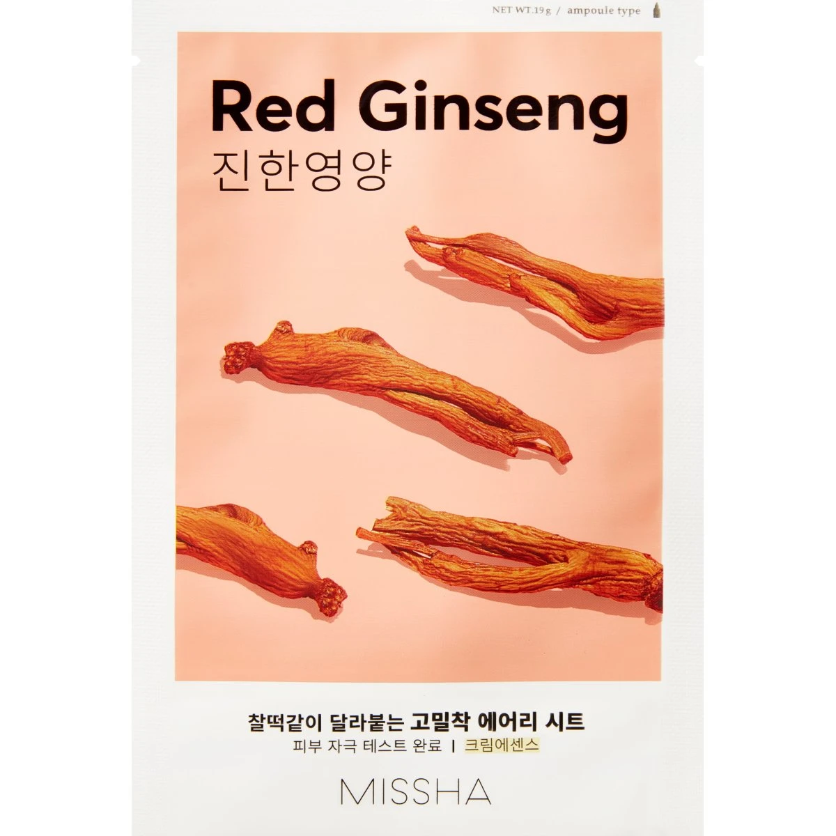 MISSHA Airy Fit Sheet Mask Red Ginseng 19 g