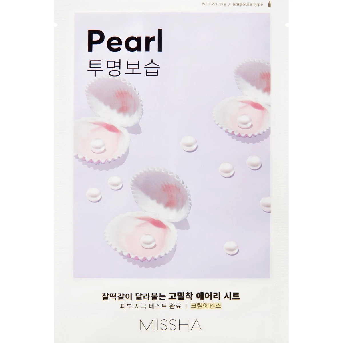 MISSHA Airy Fit Sheet Mask Pearl 19 g